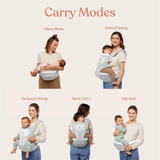Ergobaby Alta 2-in1 Hip Seat and Carrier - Image 2
