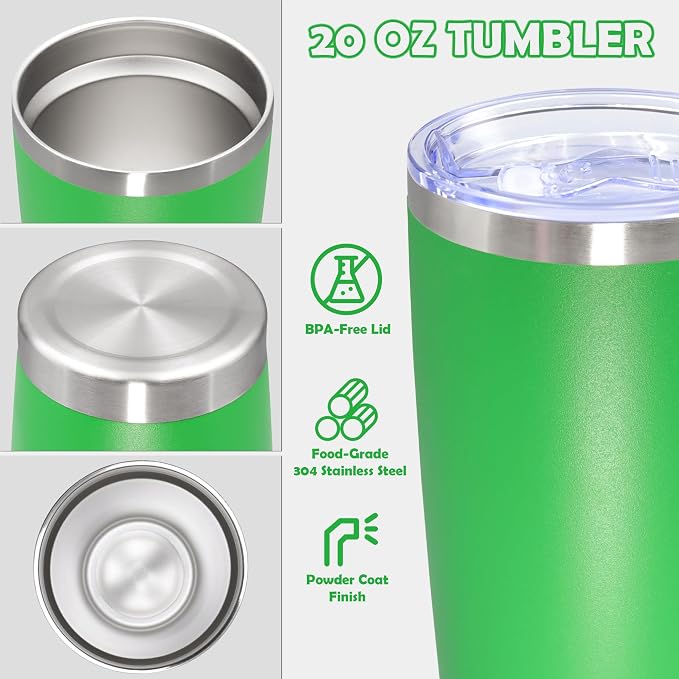 20oz Tumbler Stainless Steel Tumbler Cup - Image 3