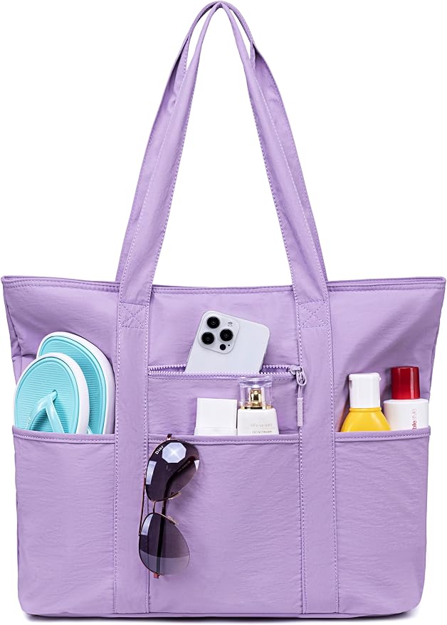 LEDAOU Beach Bags for Women, Beach Bags Waterproof Sandproof, Packable Beach by LEDAOU