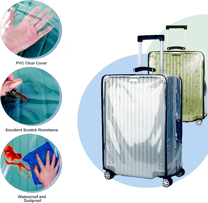 Luggage Cover 28 Inch TSA Approved - Image 4