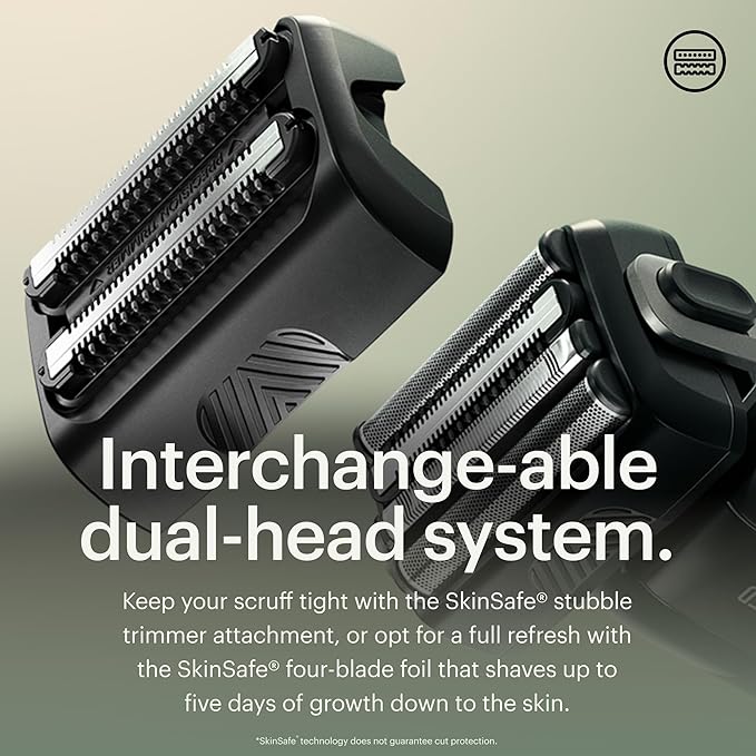 MANSCAPED® The Chairman™ PRO Men’s Electric Foil Face Shaver - Image 3