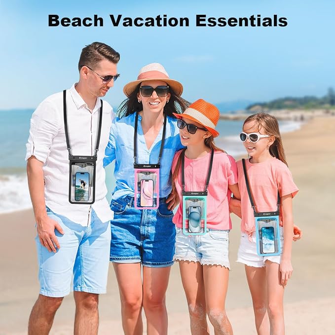2 Pack Waterproof Phone Pouch - 10in Waterproof Phone Case - Image 7