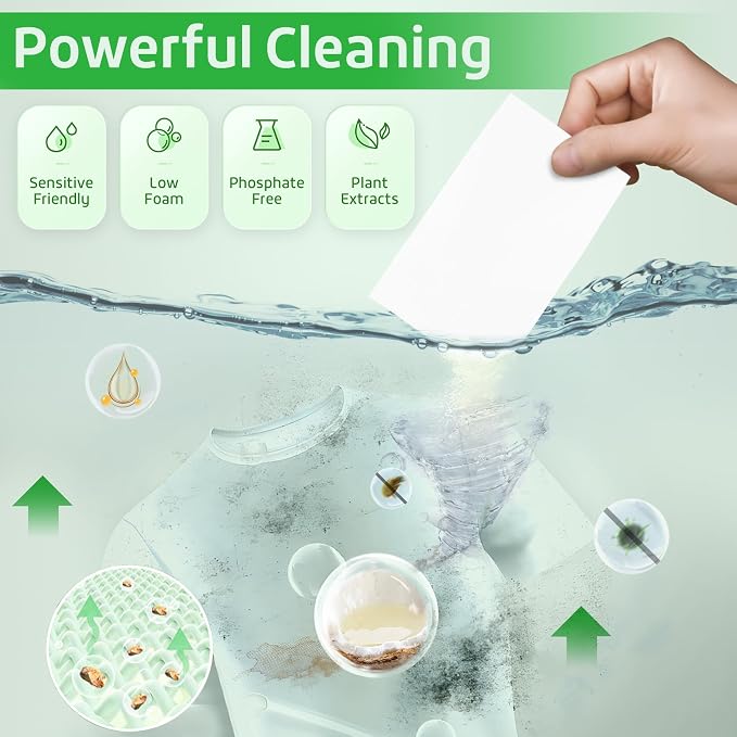 Poesie Laundry Detergent Sheets 3 Pack 480 Sheets 240 Loads Laundry Detergent - Image 4