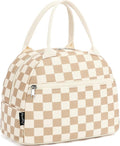FlowFly Lunch Bag for Women Insulated Lunch Box Corduroy Lunch Tote Cooler for by FlowFly