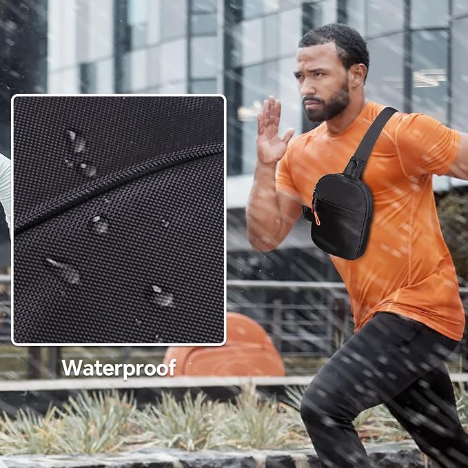MJNUONE Mini Sling Bag for Men Outdoor Lightweight Small Crossbody Bag Women - Image 2