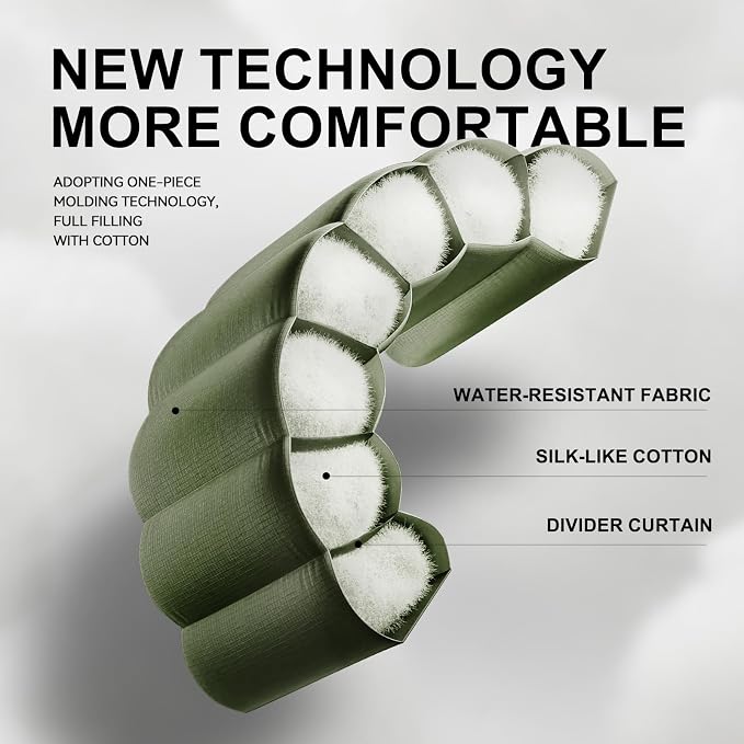 Sleeping Bags for Adults Cold Weather, Waterproof, Lightweight Sleeping Bag for - Image 9