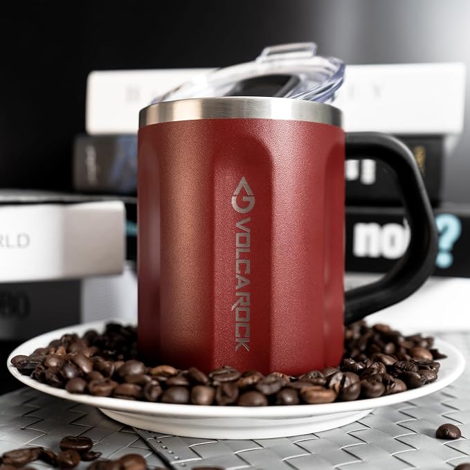 16oz Coffee Mug, Vacuum Insulated Camping Mug - Image 7