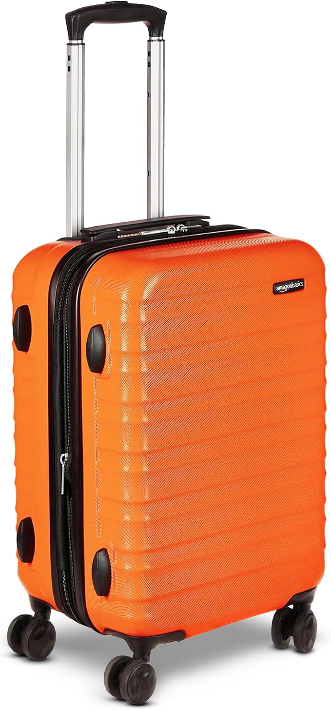Amazon Basics 21" Hardside Carry-On Luggage, Hardshell Suitcase by AmazonBasics