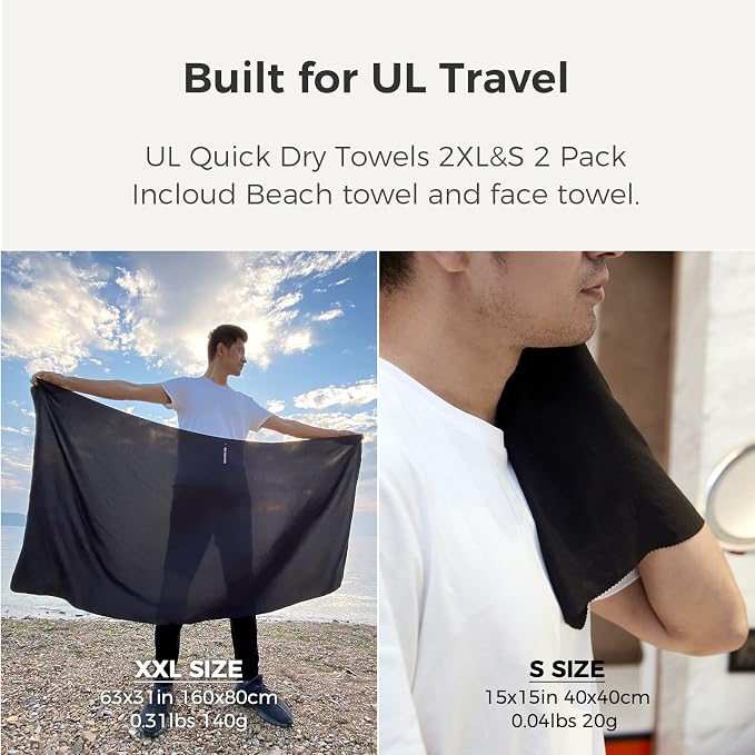 Ultralight Quick Dry Towel, Microfiber Quick-Drying Travel Towels - Image 6