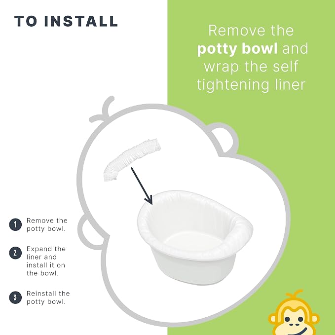 Potty Liners Compatible with Summer Infant My Potty Pro - Image 5