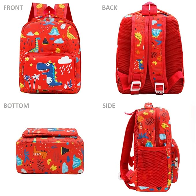 POWOFUN13 inch Kids Toddler Preschool Travel Backpack Cute Cartoon Backpack - Image 3