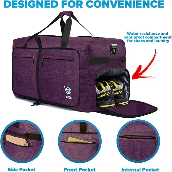 Bago Big XXL Foldable Duffel Bags - Image 5