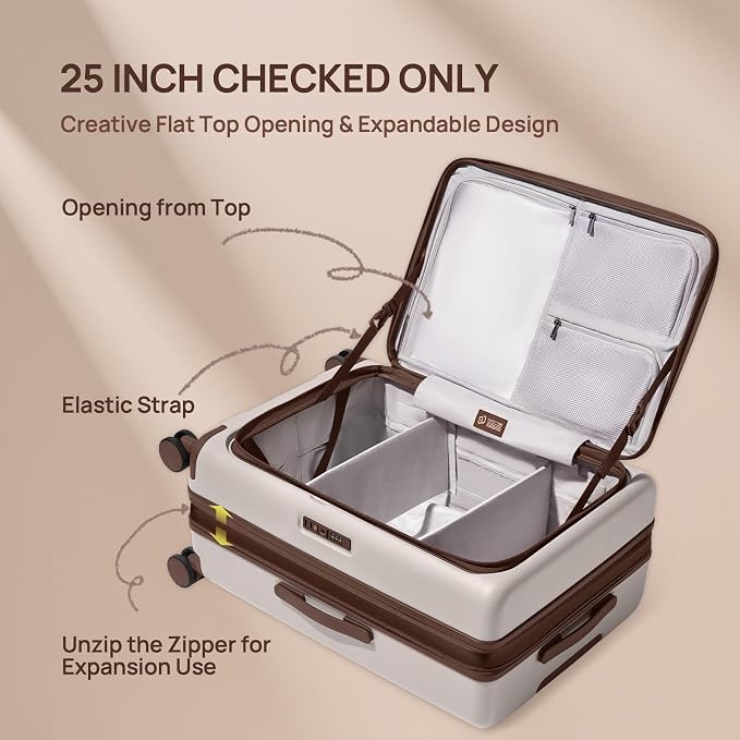 NINETYGO Carry On Luggage 22x14x9 Airline Approved, 20 Inch Suitcase - Image 5