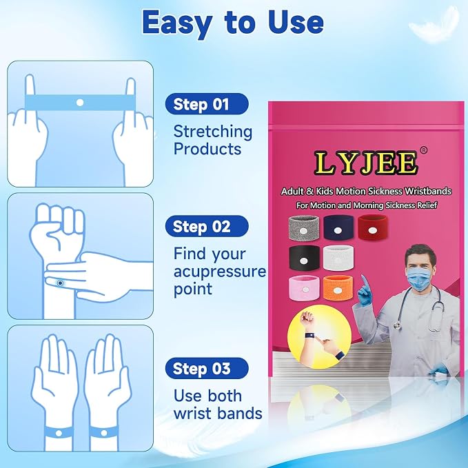 LYJEE Motion Sickness Bracelets - Image 6