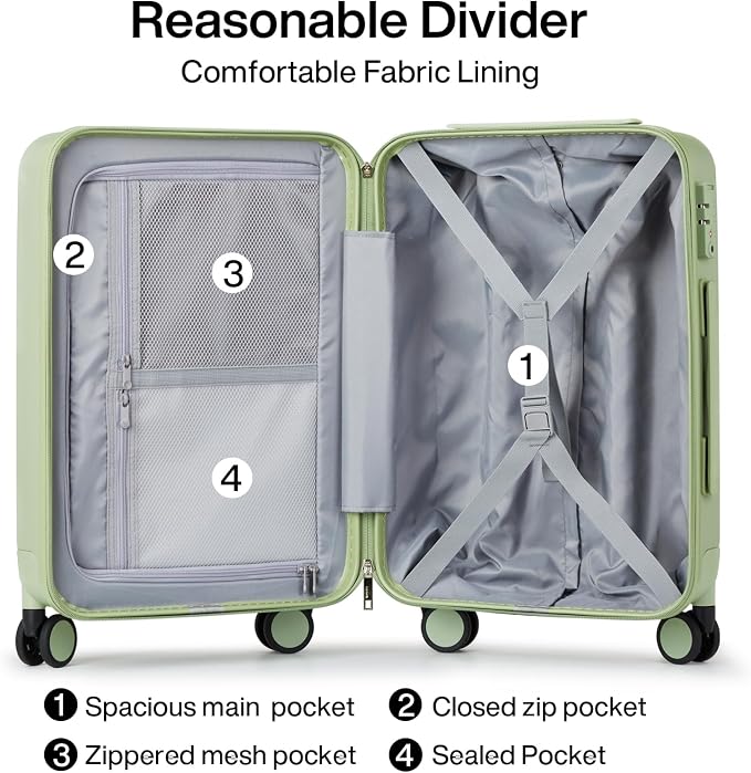 Hanke 3 Piece Luggage Sets - Image 5