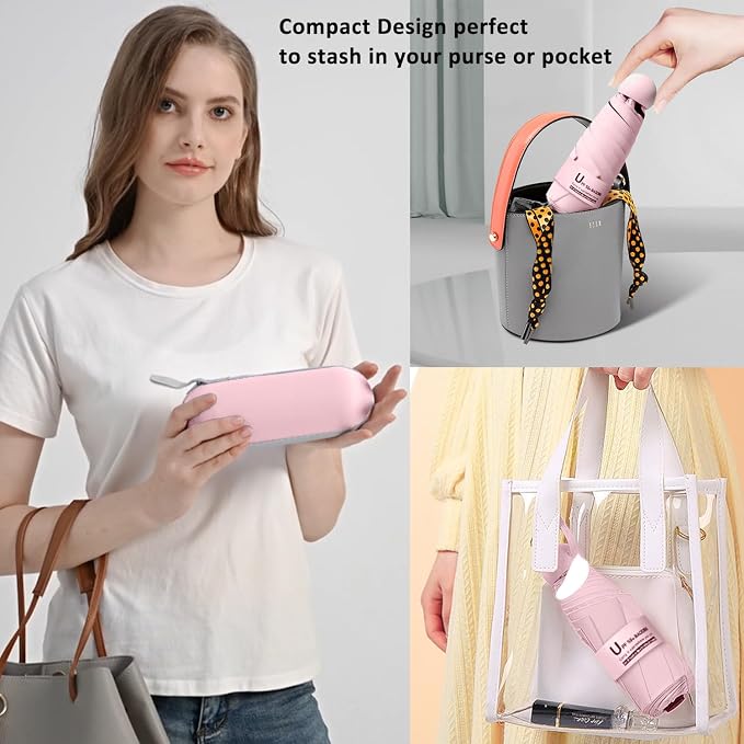 BAODINI Travel Mini Umbrella for Purse - Image 5