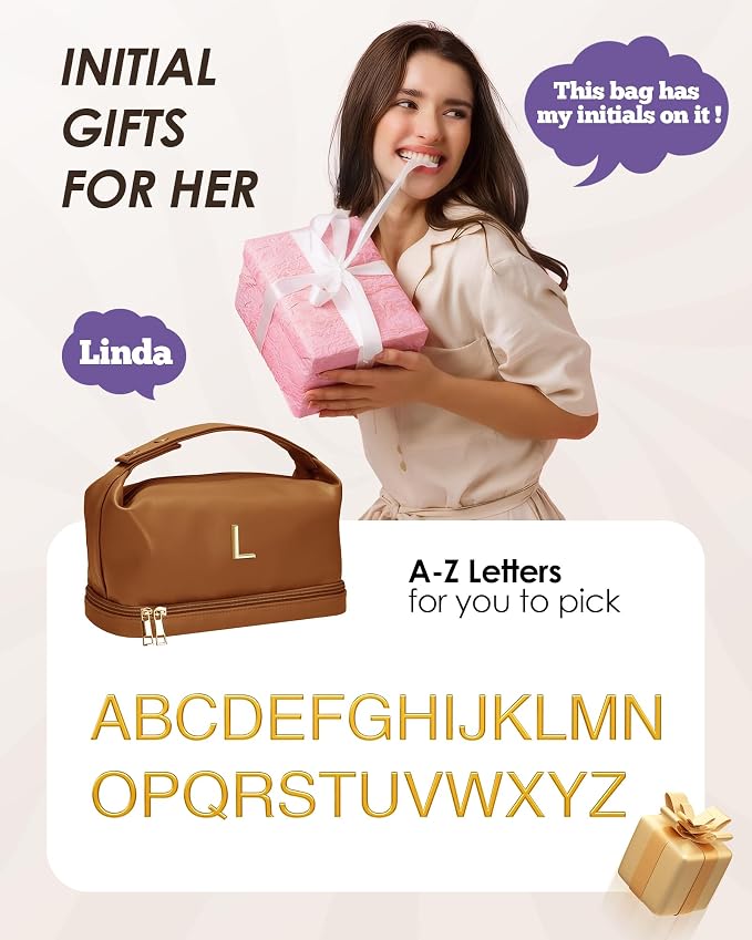 Women Birthday Gifts, Personalized Makeup Bag - Image 7