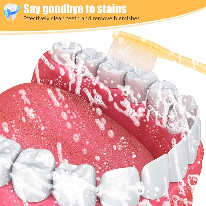 NICEMOVIC 30 Pack Disposable Toothbrushes Bulk - Image 4