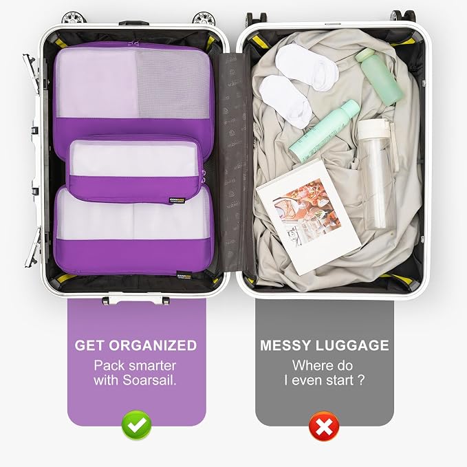 5 Set Compression Packing Cubes - Image 6
