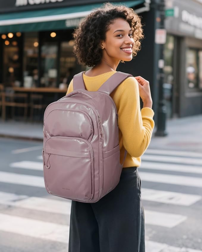 BAGSMART 30L Travel Backpack, 15.6 Inch Carry On Backpack Flight Approved - Image 2