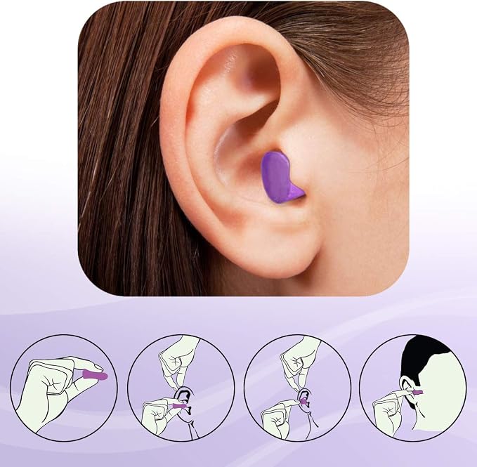 MOLDEX Soft Foam Earplugs for Sleeping, Shooting - Image 2