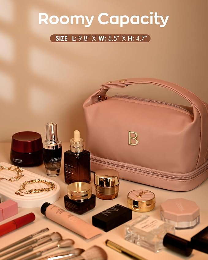 Engagement Gifts-Initial Makeup Bag - Image 5