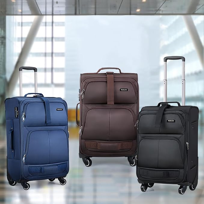 Hanke 20 Inch Softside Expandable Carry On Luggage - Image 9
