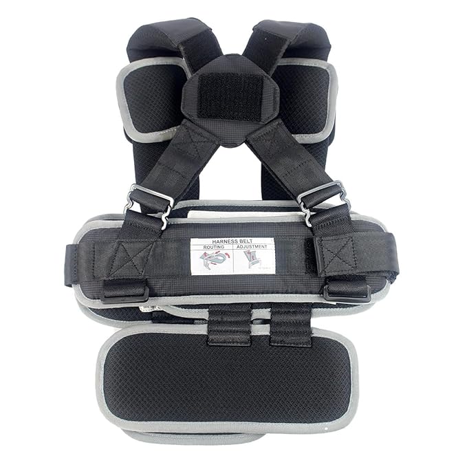 Large Black, Lightweight, Portable Car Seat - Image 3