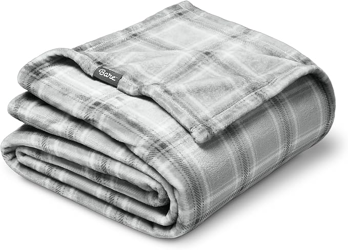 Bare Home Textured Fleece Blanket by BareHome