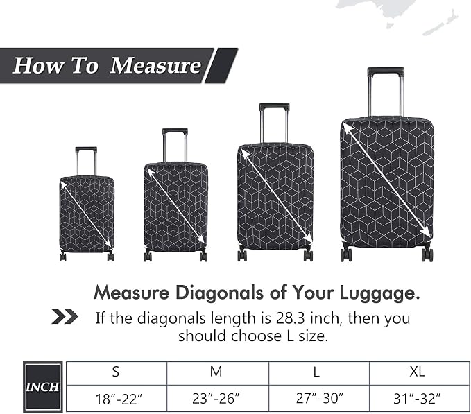 HYPER VENTURE Washable Luggage Cover - Image 6