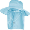 Sun Hats for Men Women Fishing Hat UPF 50+ Breathable Wide Brim Bucket Hats by ZOORON