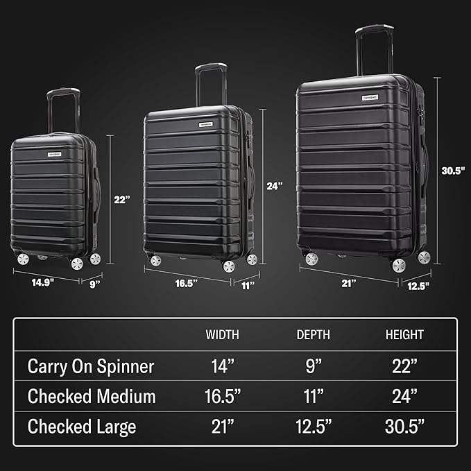 Samsonite Omni 2 International Carry-On Luggage - Image 7
