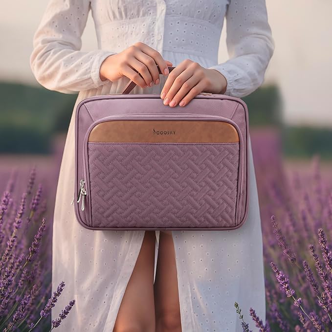 Travel Hanging Toiletry Bag for Women, Extra Large Makeup Bag, Holds Full-Size - Image 2
