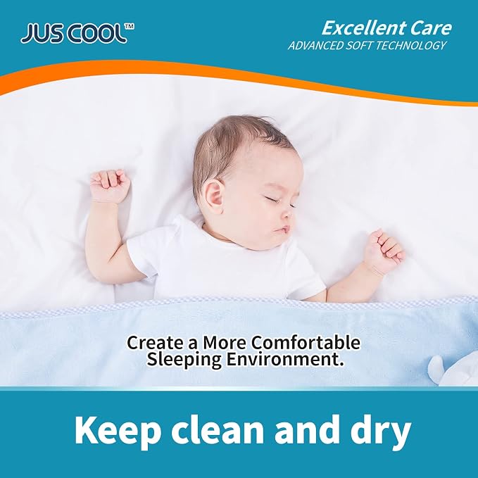 JUS COOL Incontinence Bed Pads 30”x 36” Disposable Baby Changing Pads, - Image 5