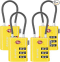 ANVIL TSA Approved Luggage Locks – High Security TSA008 Combination Travel Locks by ANVIL