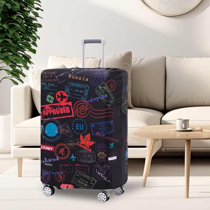Travelkin Luggage Cover Suitcase Cover Suitcase Protector Fit 22-25 Inch Luggage - Image 8