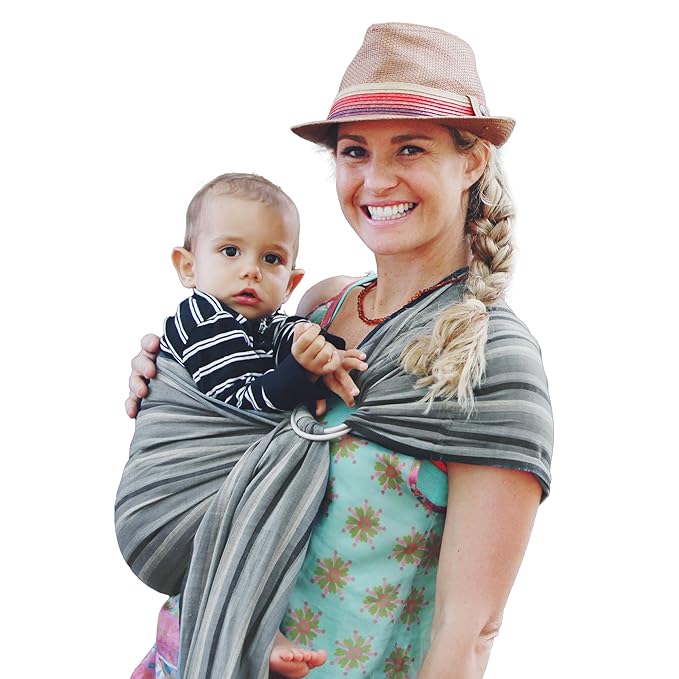 Hip Baby Wrap Ring Sling Baby Carrier by HipBabyWrap