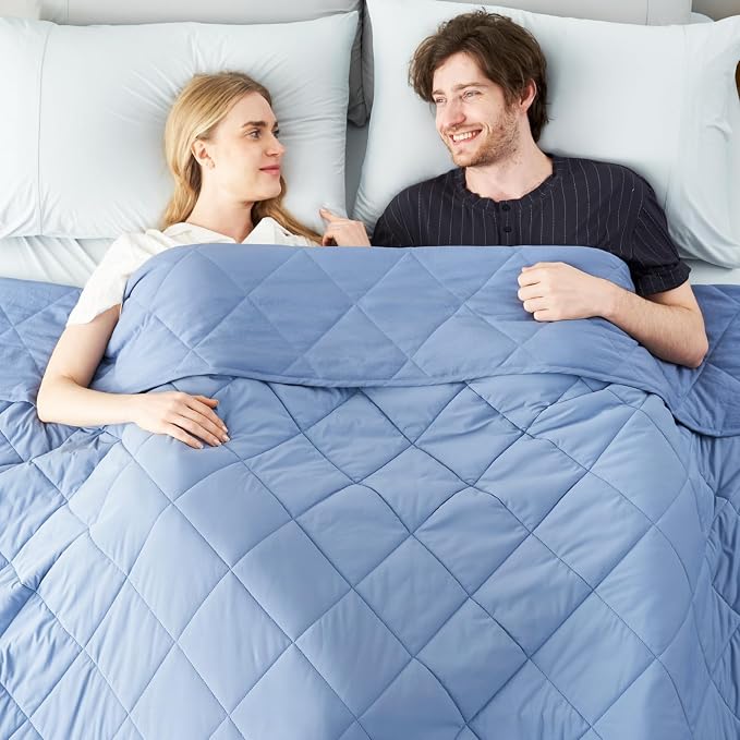 Cozy Bliss Cooling Blanket for Hot Sleepers, Q-Max 0.4 Cooling Comfort King Size by CozyBliss