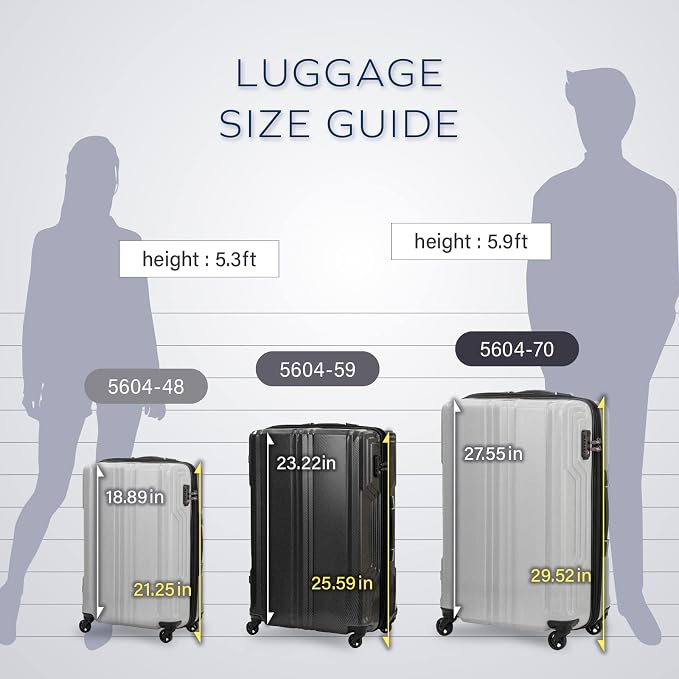 LEGEND WALKER BLADE-Ultralight PC Fiber Luggage 26-inch, 5604-59-WHCB - Image 6