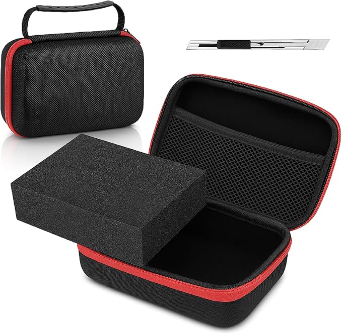 EVA Hard Case with Customizable Foam Protective EVA Carrying Case Shockproof by Relaxweex