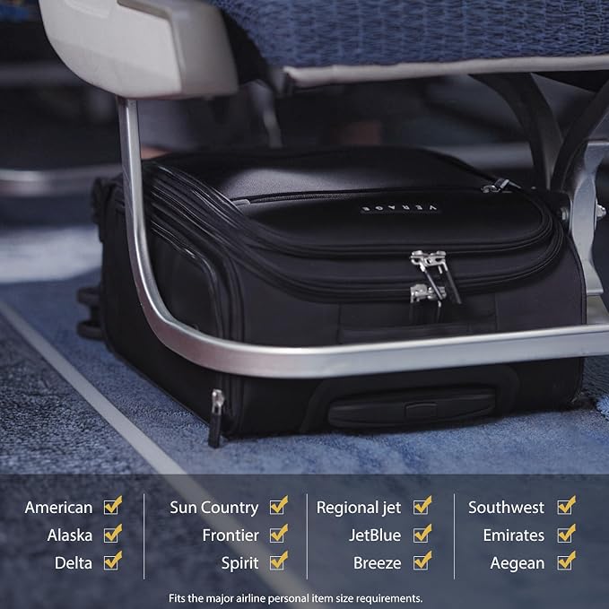 Verage Underseat Carry On Luggage - Image 2