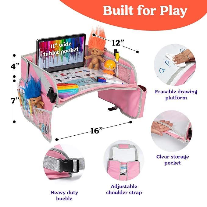PILLANI Kids Travel Tray for Car - Image 4