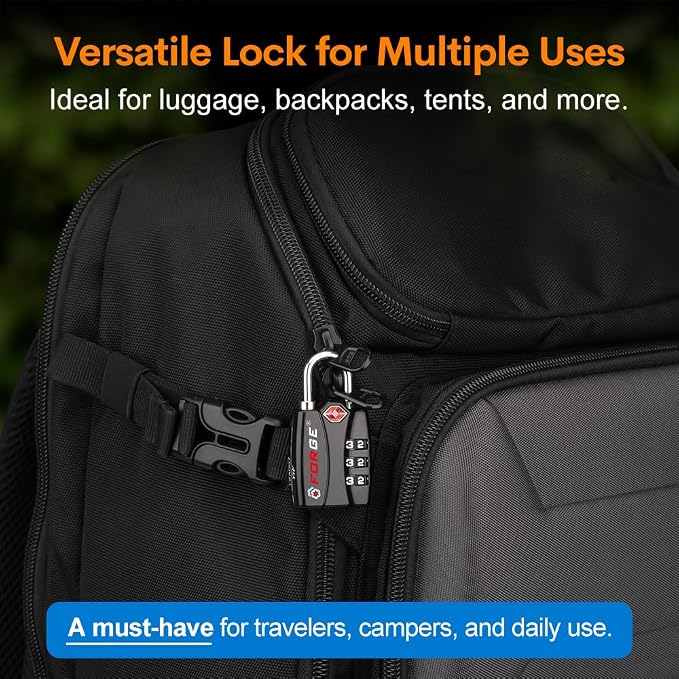 Forge TSA Luggage Combination Lock - Image 5
