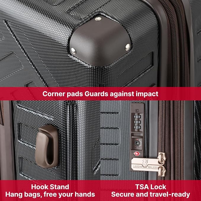 LEGEND WALKER DECK Hardside Expandable Luggage, 29 inch, 5514-69-IV - Image 3