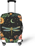 Dragonfly Luggage Cover for Womenn Girl Anti-Scratch Suitcase Covers Fit 18-21 by Dremagia