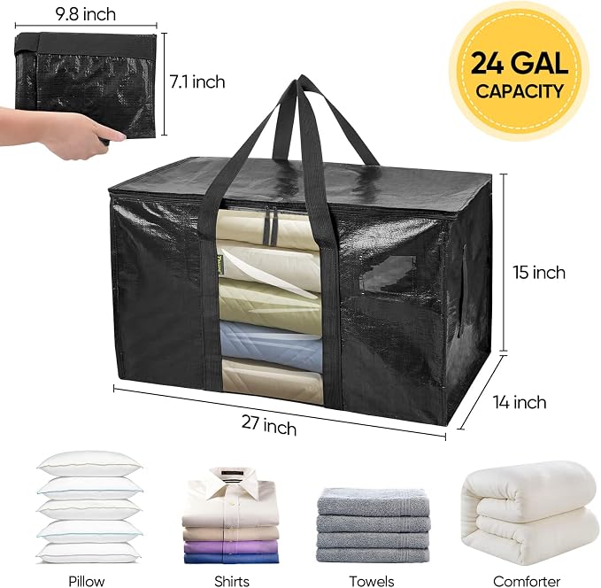 BALEINE 8-Pack Oversized Moving Bags - Image 2