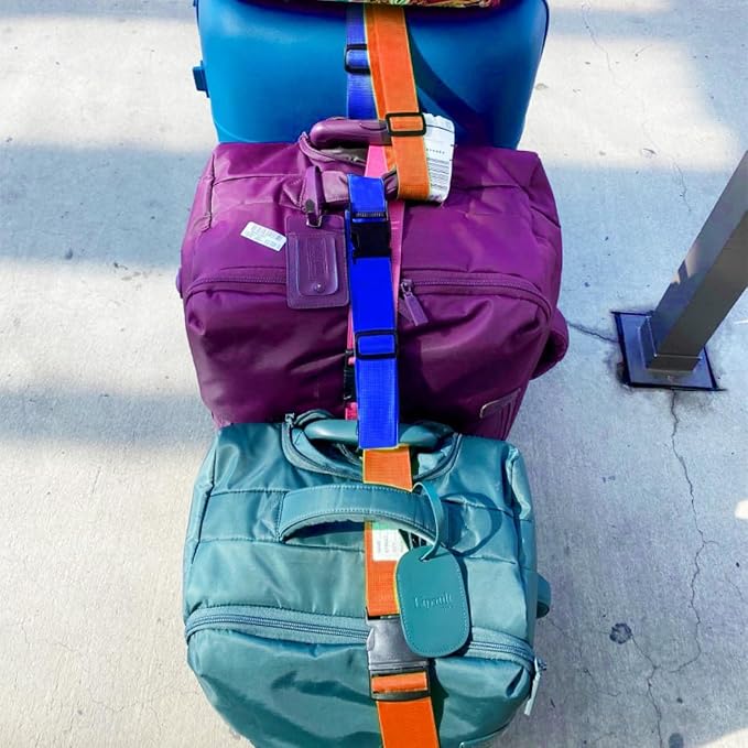 2Pack Luggage Straps Add Bag Luggages Straps to Connect Two Suitcases, - Image 6