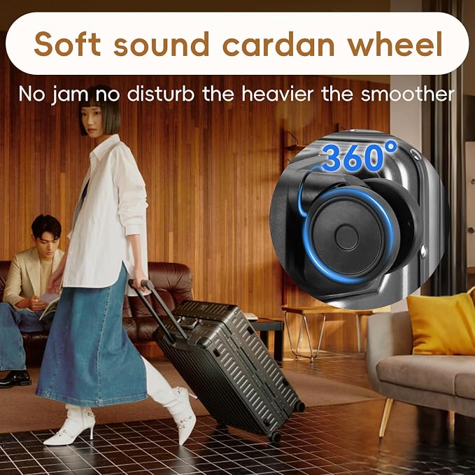 ROAMING Zipperless Luggage 24 Inch - Image 2