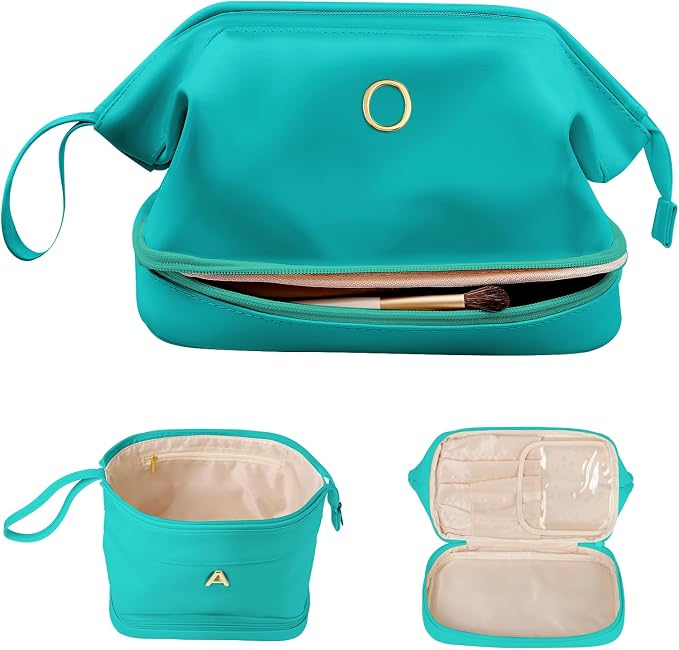 Freshman Gifts, Birthday Gift for Her, Makeup Bags, Waterproof Double Layer by Vogewood