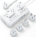 220v to 110v Voltage Converter Adapter: International US to Europe Travel Power by Unknown
